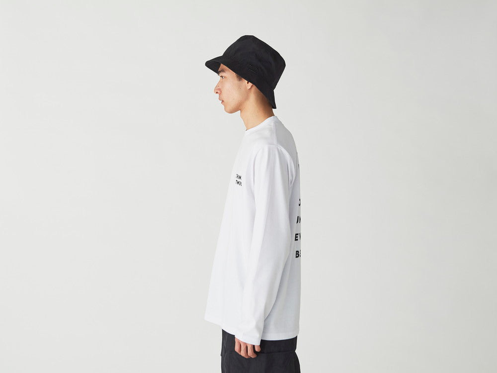 Think Twice Long Sleeve T-Shirt  | TS-24AU106-WH